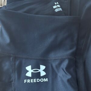 Under Armour Black Freedom Tights